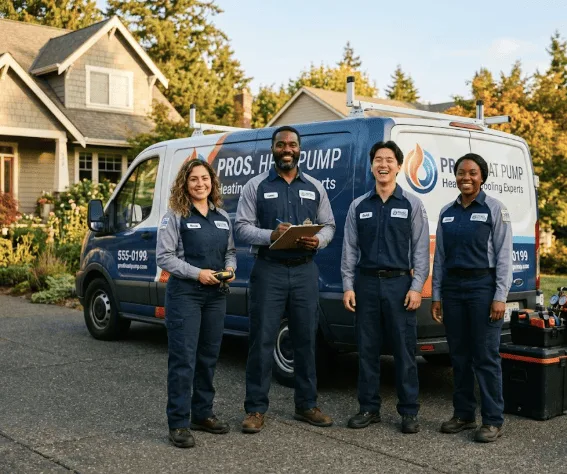 Heat Pump Installation company in Commiskey, IN